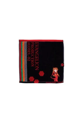 Mini Toalla Asuka & Eva 02 25x25 CM Evangelion