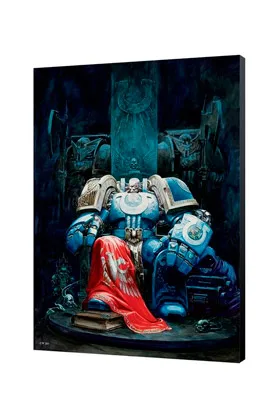 Marneus Calgar Panel de Madera 36.6 X 50 CM Warhammer 40000