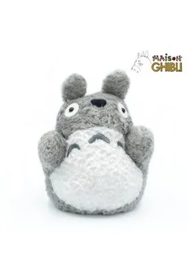 TOTORO GRIS PELUCHE FELPA 21 CM MI VECINO TOTORO STUDIO GHIBLI