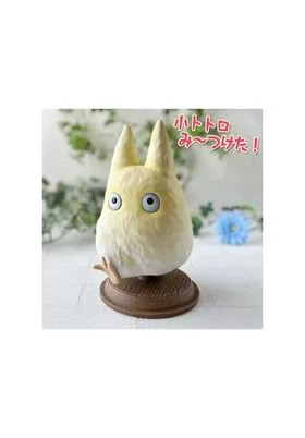 MINI TOTORO BLANCO ESTATUA 21,5 CM MI VECINO TOTORO RE-RUN