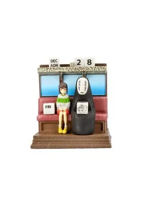 TREN UNABARA CALENDARIO PERPETUO 10 CM EL VIAJE DE CHIHIRO RE-RUN