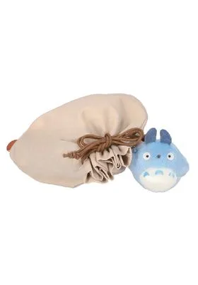 TOTORO AZUL BOLSITO DE ENCAJE 21 CM MI VECINO TOTORO