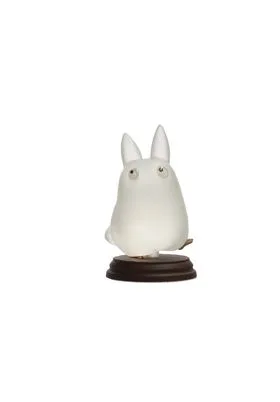 TOTORO BLANCO TRANSPARENTE ESTATUA 10,5 CM MI VECINO TOTORO