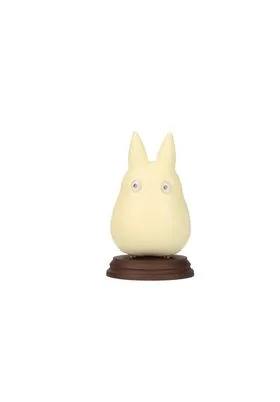 TOTORO BLANCO SORPRENDIDO ESTATUA 10,8 CM MI VECINO TOTORO