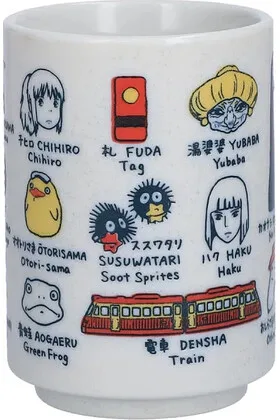 SPIRITED AWAY TAZA JAPONESA SPIRITED AWAY