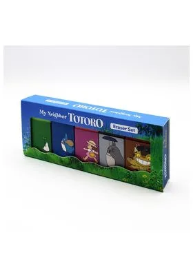 MI VECINO TOTORO SET 5 GOMAS DE BORRAR