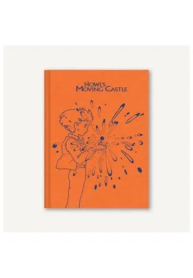 HOWL CUADERNO CUBIERTAS DE TELA TAPA DURA 21X16 CM EL CASTILLO AMBULANTE