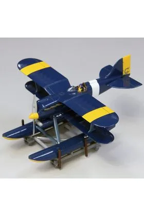 CURTISS R3C-0 SEAPLANE MODEL KIT PORCO ROSSO STUDIO GHIBLI 1/72 SCALE