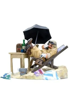 PORCO IN HIS HIDEOUT MODEL KIT PORCO ROSSO STUDIO GHIBLI 1/48 SCALE
