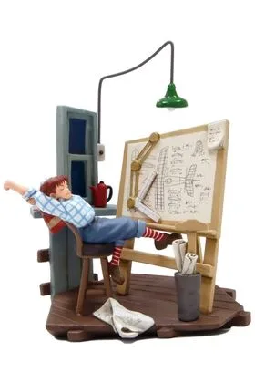 Fio (sleepless) Model Kit Porco Rosso Studio Ghibli 1/48 Scale
