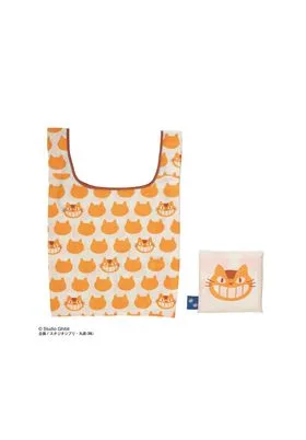 CATBUS SILUETA BOLSA PLEGABLE ECOLOGICA 40X20 CM MI VECINO TOTORO