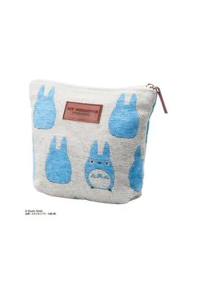 TOTORO AZUL BOLSO DE MANO 17X21 CM MI VECINO TOTORO