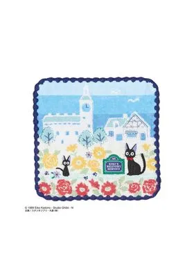 JIJI EN LAS CALLES DE PARIS MINI TOALLA 25X25 CM NICKY LA APRENDIZ DE BRUJA