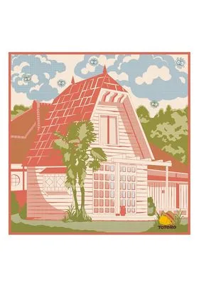 CASA SATSUKI Y MEI TOALLA IMBARI 40X40 CM MI VECINO TOTORO