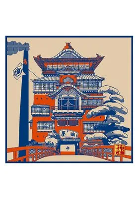 PALACIO DE ARUBAYA TOALLA IMBARI 40X40 CM EL VIAJE DE CHIHIRO