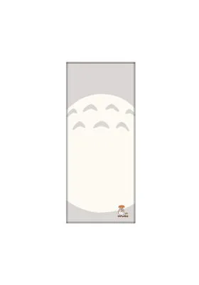 TOTORO GRIS TOALLA 34X80 CM MI VECINO TOTORO