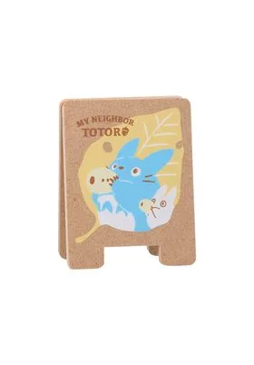 TOTORO AZUL & BLANCO PINZA DE MADERA 6,5X5X3 CM MI VECINO TOTORO