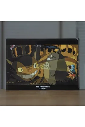 Llegada del Gatobus Carpeta A4 Mi Vecino Totoro