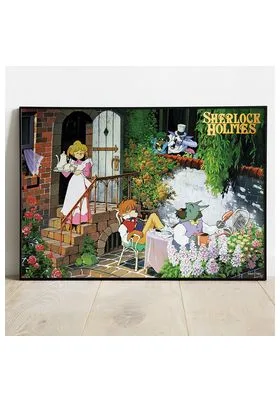 Sherlock Holmes Panel 35x50 CM 03 Tea Time Studio Ghibli