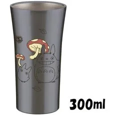 TOTORO VASO AZUL ACERO INOXIDABLE 300 ML MI VECINO TOTORO STUDIO GHIBLI
