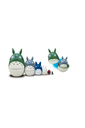 TOTORO FIGURAS MATRIOSKAS MI VECINO TOTORO STUDIO GHIBLI