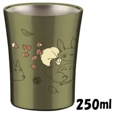 TOTORO VASO ACERO INOXIDABLE 250 ML MI VECINO TOTORO STUDIO GHIBLI