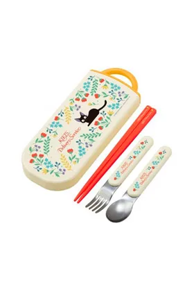 JARDIN BOTANICO SET PALILLOS CUCHARA TENEDOR CON ESTUCHE MI VECINO TOTORO STUDIO GHIBLI