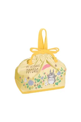 Totoro con Paraguas Bolsa Almuerzo con Cordon Mi Vecino Totoro Studio Ghibli