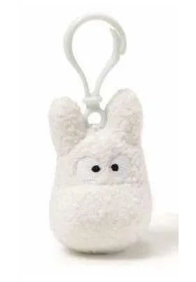TOTORO BLANCO PELUCHE CON CLIP MI VECINO TOTORO STUDIO GHIBLI