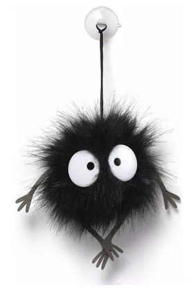 ESPIRITU DEL HOLLIN PELUCHE VENTOSA 5 CM EL VIAJE DE CHIHIRO STUDIO GHIBLI