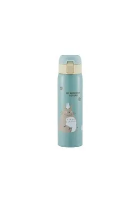TOTORO FONDO VERDE BOTELLA ACERO 480 ML MI VECINO TOTORO