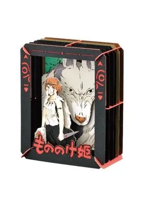 PRINCESA MONONOKE & SAN PAPER THEATER 10X8X4 CM LA PRINCESA MONONOKE