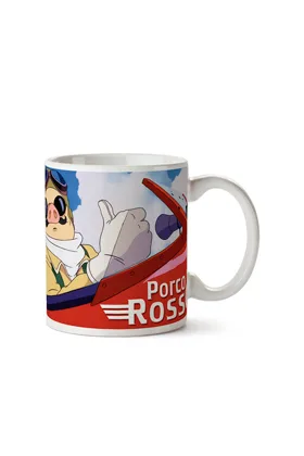 MUG GHIBLI 06 PORCO ROSSO TAZA CERAMICA STUDIO GHIBLI PORCO ROSSO