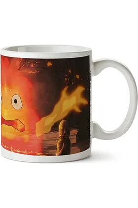 CALCIFER TAZA HOWL'S MOVING CASTLE