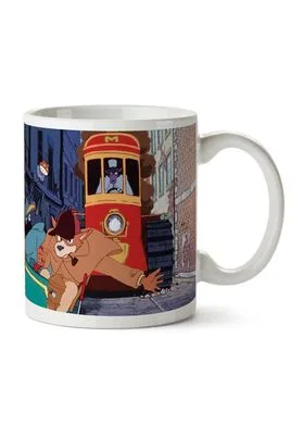 PERSECUCION TAZA DE CERAMICA SHERLOCK HOLMES STUDIO GHIBLI