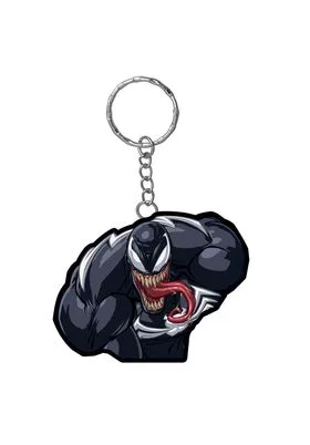 VENOM LLAVERO DE GOMA MARVEL