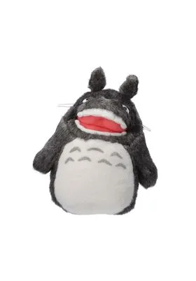 Totoro Gris Rugiendo Peluche Acrilico Mediano Mi Vecino Totoro