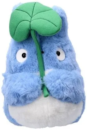 TOTORO AZUL HOJA PELUCHE NAKAYOSHI MI VECINO TOTORO