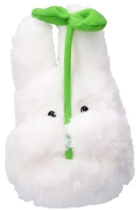 TOTORO BLANCO HOJA PELUCHE NAKAYOSHI MI VECINO TOTORO