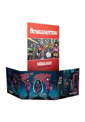 THE TROUBLESHOOTERS PANTALLA DEL DJ + FABULOUS