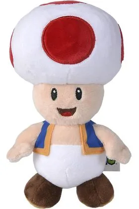 Toad Peluche 20 CM Super Mario Nintendo