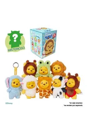 Winnie the Pooh Expositor 8 Peluches 12 CM Disney Winnie the Pooh Yuyus