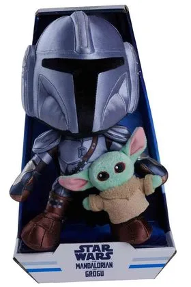 The Mandalorian & Mini Grogu Peluche 25 CM Star Wars: the Mandalorian & Grogu