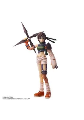 YUFFIE KISARAGI FIGURA 13 CM FINAL FANTASY VII BRING ARTS