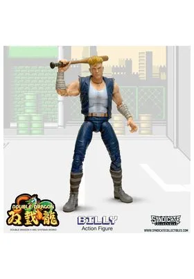 Billy Lee Deluxe Action Figura 18 CM Double Dragon