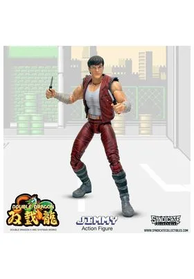 Jimmy Lee Deluxe Action Figura 18 CM Double Dragon