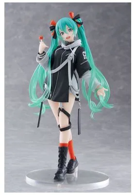 HATSUNE MIKU FASHION PUNK VERSION FIGURA 18 CM HATSUNE MIKU  AMP+
