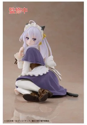 ELAINA CAT MAID VERSION RENEWAL EDITION FIGURA  13 CM WANDERING WITCH: THE JOURNEY DESKTOP