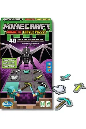 Minecraft Magnetic Travel Puzzle