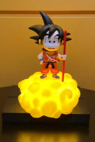 GOKU EN LA NUBE FIGURA LUMINOSA 16 CM DRAGON BALL